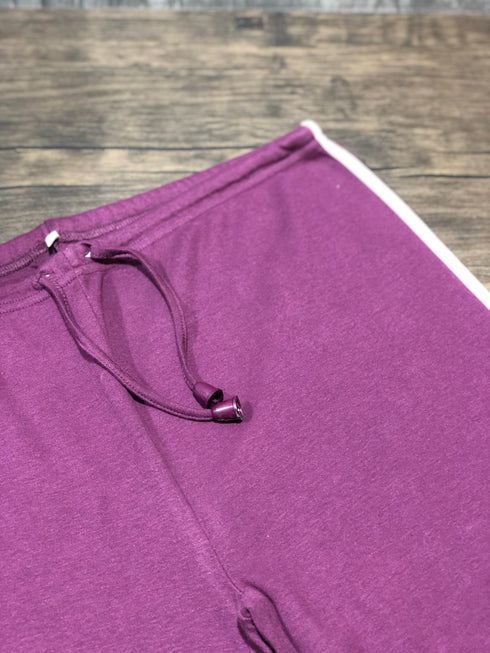 J LINE STRIPED WIDE LEG COMFY PAJAMA TROUSER